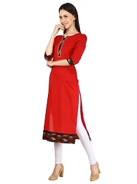 JAIPUR ATTIRE Women's Cotton Straight Kurti-thumb1