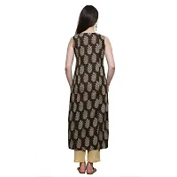 JAIPUR ATTIRE Women's Cotton Straight Kurta-thumb3