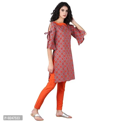 JAIPUR ATTIRE Women's Cotton Kurta with Pants-thumb3