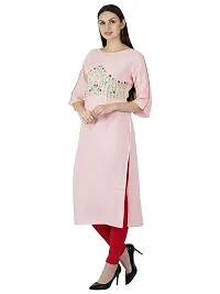 JAIPUR ATTIRE Women's Rayon Straight Kurti-thumb2