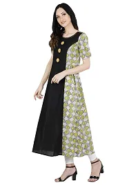 JAIPUR ATTIRE Women's Cotton A-Line Kurti-thumb1