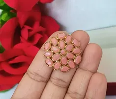 Shimmering Alloy Earrrings For Women And Girls-thumb1