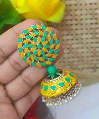 Diva Meena Jhumka Tox Earrings-thumb1