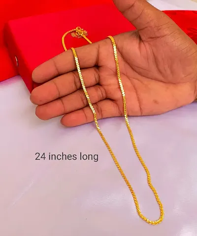 Trendy Plated 24 Inches Long Chain For Women