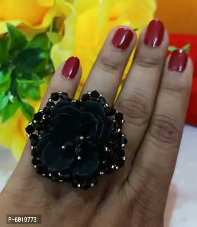 Latest Trendy Stylish Flower Rose Style Ring For Girls and Women
