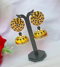 Diva Meena Jhumka Tox Earrings-thumb2