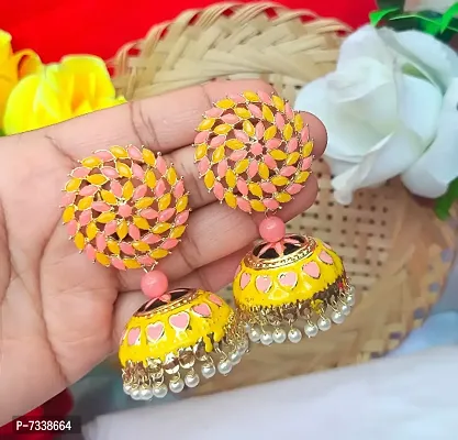 Diva Meena Jhumka Tox Earrings