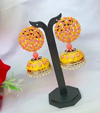 Diva Meena Jhumka Tox Earrings-thumb2