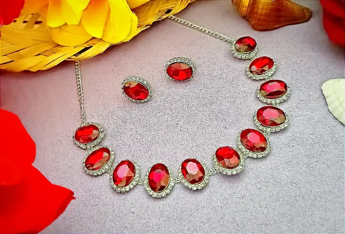 Trendy Alloy Jewelry Set for Women