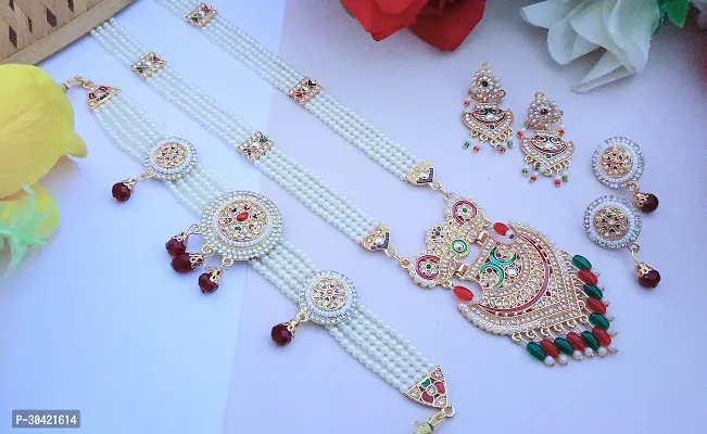 Trendy Alloy Jewellery Set