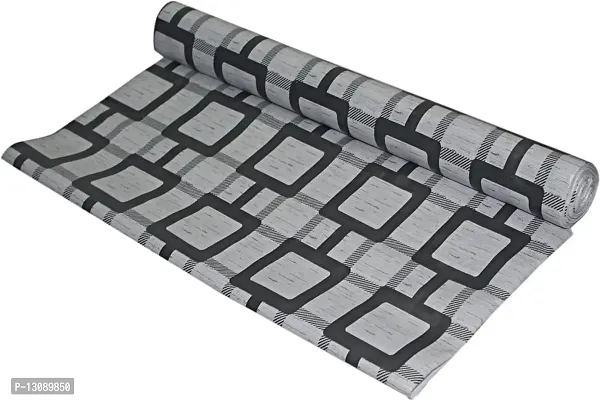 TRENDS TRACKER PVC Mat Roll for Kitchen Drawer Mat/Shelf Mat (5 Meter) (5 MTR, NWNGREY)