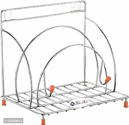 STANDIFY nbsp;Stainless Steel Rolling Pin Holder Chakla Belan Stand Tawa Stand Kitchen Rack Kitchen Organizer Rollin Pin