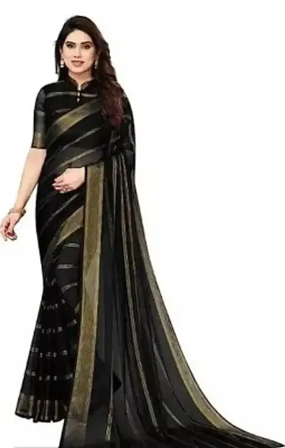 Chiffon Saree with Blouse piece