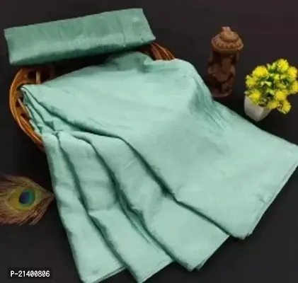 Beautiful Soft Silk Saree With Blouse Piece For Women