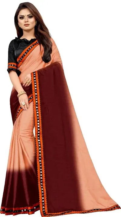 New In Georgette Saree with Blouse piece 