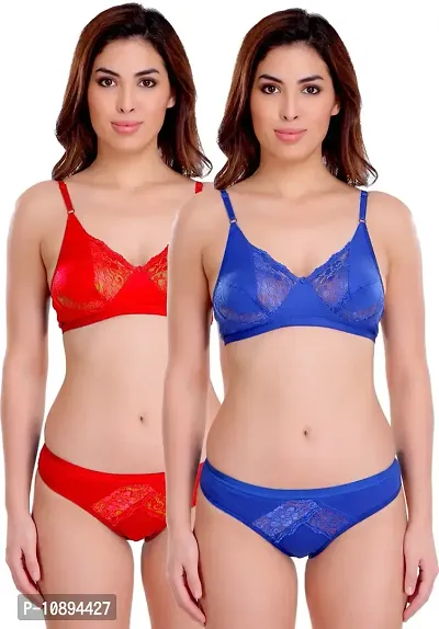 Buy Blue Lingerie Sets for Women by AROUSY Online