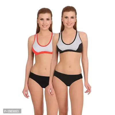 Buy Sports Gym Yoga Fitness bra panty set Online In India At Discounted  Prices