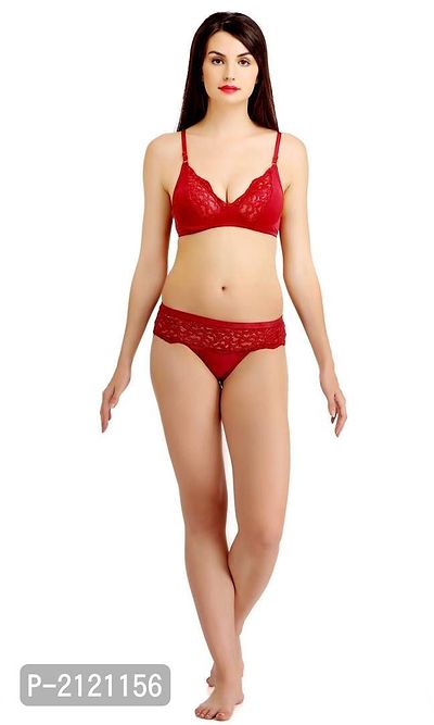 Combo of 2 MulticolouredBra  Panty Set-thumb5