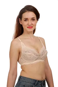 Combo of 2 Multicoloured Non Padded Full Coverage Bra-thumb3