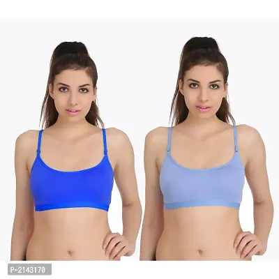 Combo of 2 Multicoloured Non Padded Full Coverage Bra