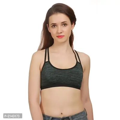 Multicoloured Cotton Spandex Solid Bras For Women-thumb3