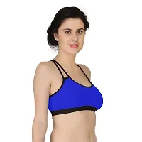 Combo of 3 Multicoloured Non Padded Full Coverage Bra-thumb3