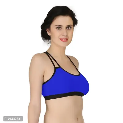 Combo of 3 Multicoloured Non Padded Full Coverage Bra-thumb5