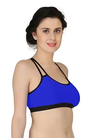 Combo of 5 Multicoloured Non Padded Full Coverage Bra-thumb4