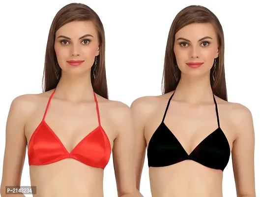 Combo of 2 Multicoloured Non Padded Full Coverage Bra