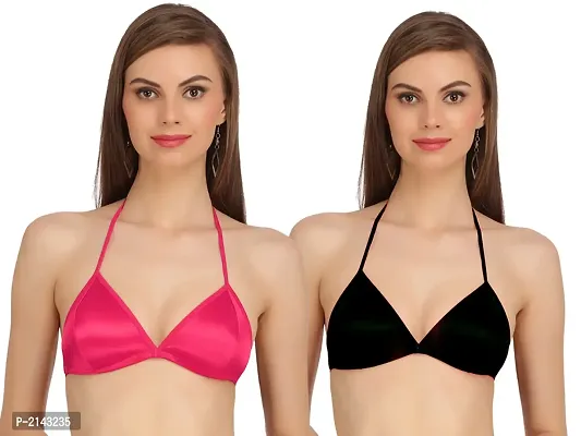 Combo of 2 Multicoloured Non Padded Full Coverage Bra