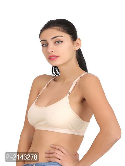 Combo of 3 Multicoloured Non Padded Full Coverage Bra-thumb5