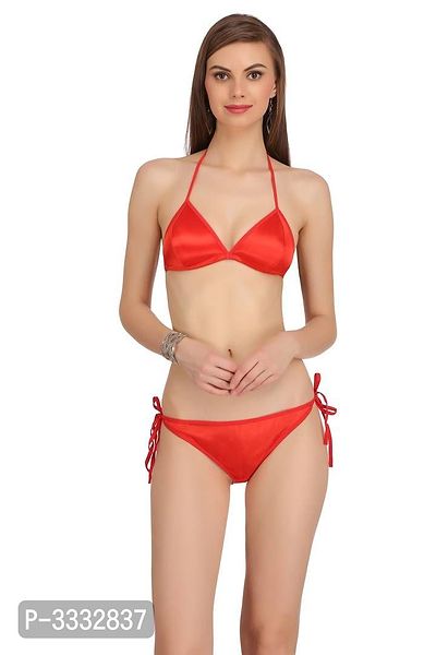 Halter Bikni Sexy Honemoon Beachwear Bra and Panty Set-thumb2