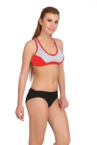 Sports Gym Yoga Fitness bra  panty set-thumb1