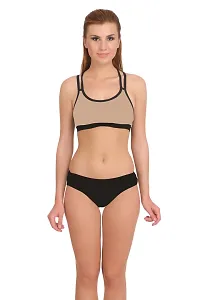 Sports Gym Yoga Fitness bra  panty set-thumb1