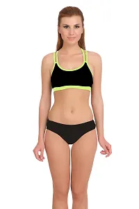 Sports Gym Yoga Fitness bra  panty set-thumb1