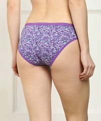 Multicoloured Cotton Printed Briefs For Women-thumb4