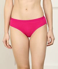 Women Cotton Silk Hipster Multicolor Panties Combo - Cotton (Pack Of 3) (Color : Black,Pink,Red) (Pattern : Solid)-thumb3