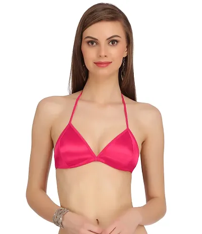 Women Non Padded Non-Wired Bra (Pack Of 1) (Color : Pink)