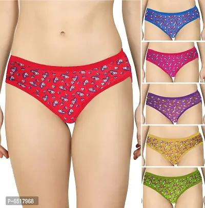 Buy Women Hipster Multicolor Panty (Pack of 6) Online In India At  Discounted Prices