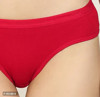 Fabulous Cotton Silk Self Pattern Hipster Panty For Women-thumb2