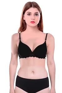 Stylish Cotton Self Pattern Lingerie Set For Women-thumb4