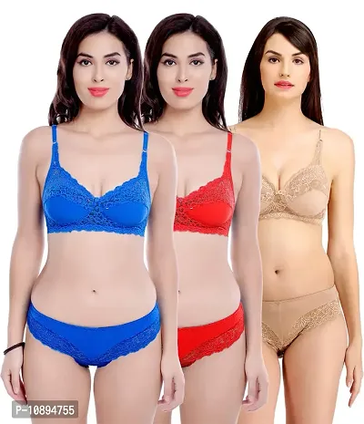 Arousy Non Padded Wirefree Bra and Panty Set for Woman
