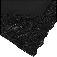 Stylish Black Net Lace Baby Dolls For Women-thumb3