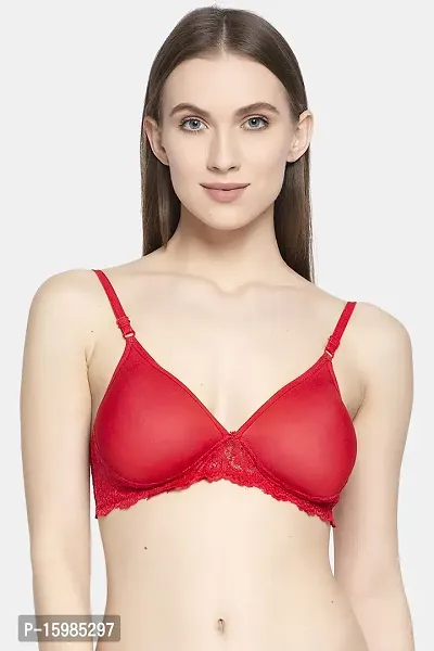 Stylish Women Cotton Padded Non-Wired Bra Pack of 3-thumb4