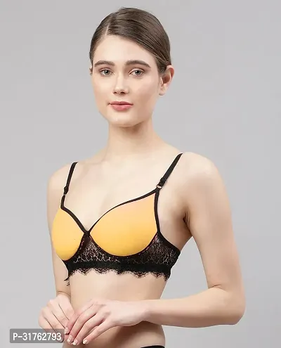 Stylish Cotton Solid Bra and Panty set for Women-thumb4