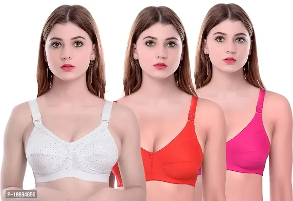 Buy Arousy Women Cotton Non Padded Non-Wired Bra Online In India At  Discounted Prices