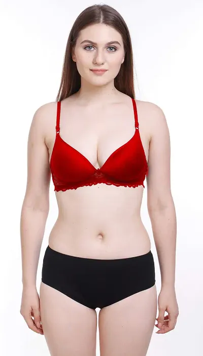 Arousy Fashion Honeymoon Lingerie Set Bra Panties Set for Women|Bra Panty Set |Bra Panty Set for Women with Sexy|Undergarments|Lingerie Set for Women for Sexy Honeymoon|