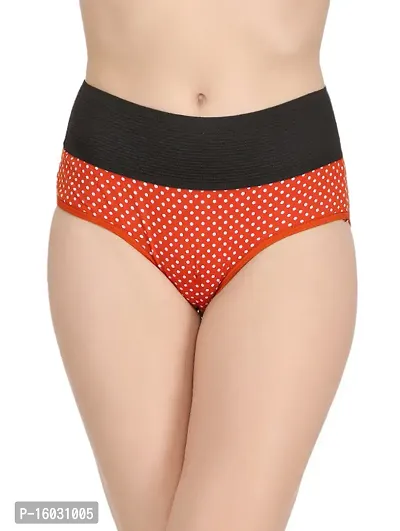 Women Cotton Silk Hipster Multicolor Panties Combo  Cotton ( Pack of 1 ) ( Color : Red ) ( Pattern : Solid ) ( Size : M )-thumb0