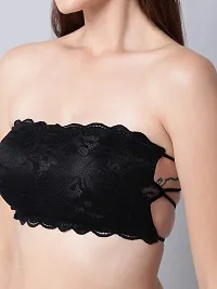 Stylish Fancy Designer Net Solid Non Padded Bras For Women Pack Of 1-thumb3