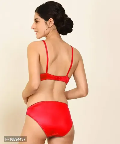 Arousy Sexy Honeymoon Wear Bra Panty Set. Bra Panty Set for Women| Bikini Set for Women for Beach| Lingeries for Women|Lingerie Set| | Bra Panty Set Red-thumb3